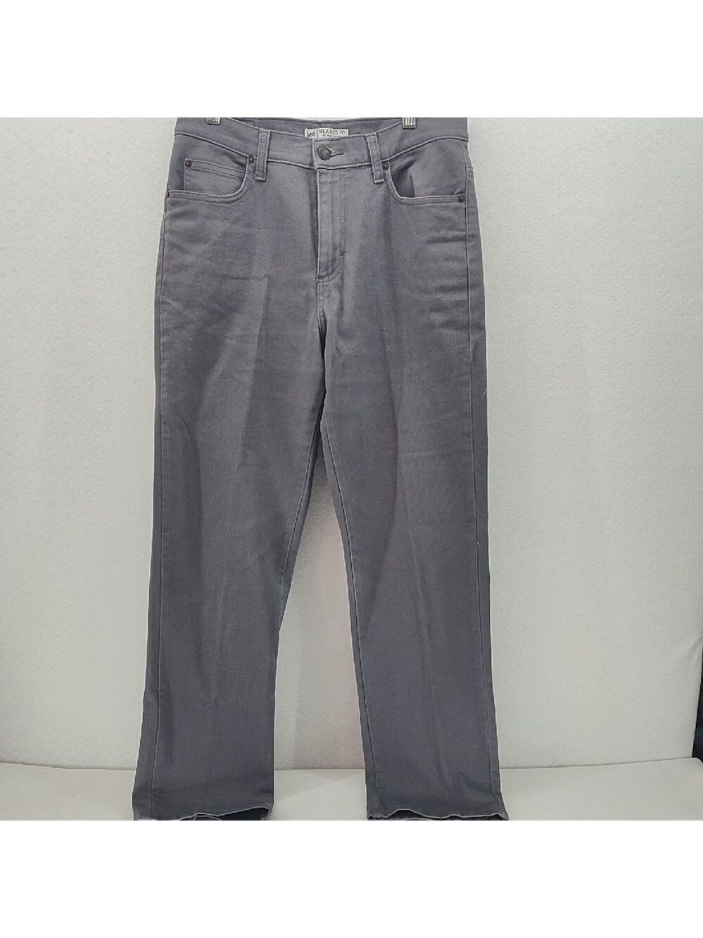 Lee Gray Straight Jeans Classic Style GG